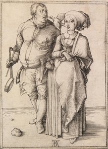 Der Koch und seine Frau von Albrecht Dürer