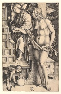 Der Traum des Doktors, ca. 1498 von Albrecht Dürer