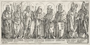 Die acht Heiligen von Österreich, ca. 1515