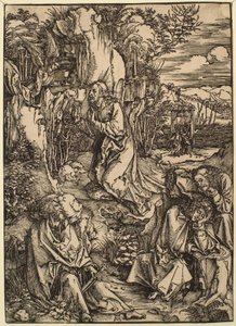 Die Große Passion: Christus am Ölberg von Albrecht Dürer