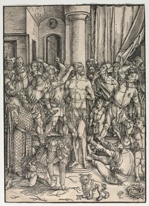 Die Große Passion: Die Geißelung von Albrecht Dürer