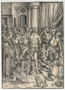 Die Große Passion: Die Geißelung von Albrecht Dürer