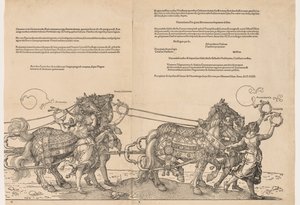 Der große Triumphwagen von Kaiser Maximilian