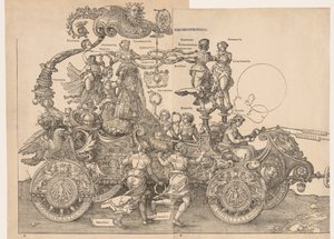 Der große Triumphwagen von Kaiser Maximilian, 1523