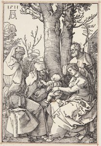 Die Heilige Familie mit Joachim und St. Anna