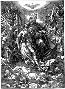 Die Heilige Dreifaltigkeit, 1511, 1936 von Albrecht Dürer