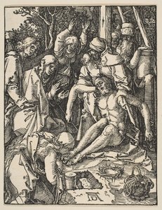 Die Beweinung, aus Die kleine Passion, ca. 1509