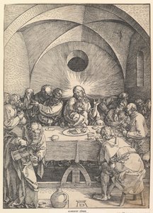 Das letzte Abendmahl, aus Die Große Passion, 1510