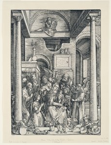 Das Leben der Jungfrau: Die Verherrlichung der Jungfrau von Albrecht Dürer