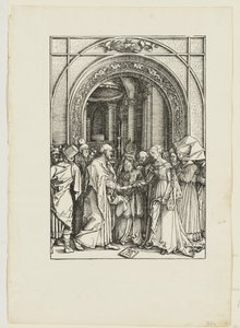 Die Vermählung der Jungfrau von Albrecht Dürer