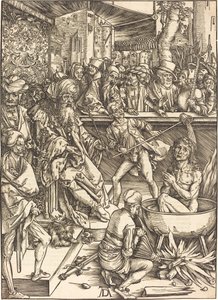 Das Martyrium des heiligen Johannes von Albrecht Dürer