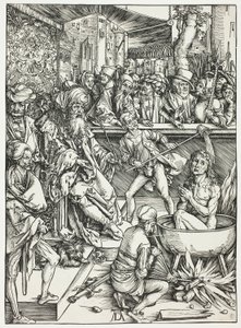 Das Martyrium des Heiligen Johannes, aus Die Apokalypse von Albrecht Dürer