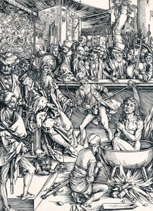 Das Martyrium des heiligen Johannes, 1498 1906 von Albrecht Dürer