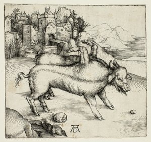 Die monströse Sau von Landser von Albrecht Dürer
