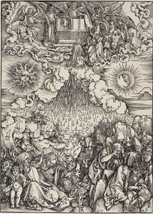 Die Öffnung des fünften und sechsten Siegels, aus der Apokalypse