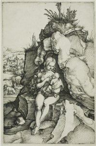 Die Buße des heiligen Johannes Chrysostomus von Albrecht Dürer
