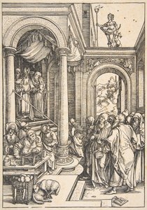Die Darstellung der Jungfrau im Tempel, aus Das Leben der Jungfrau, ca. 1503 von Albrecht Dürer
