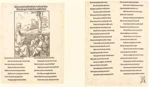 Der Lehrer, 1510 von Albrecht Dürer