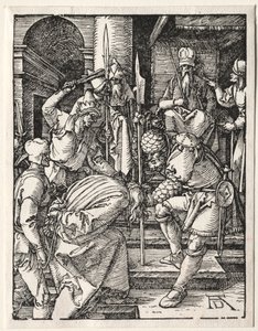Die Kleine Passion: Christus vor Annas, 1509-1511