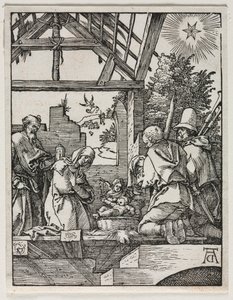 Die kleine Passion: Die Geburt Christi von Albrecht Dürer