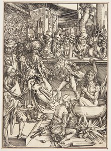 Die Folterung des heiligen Johannes des Evangelisten von Albrecht Dürer