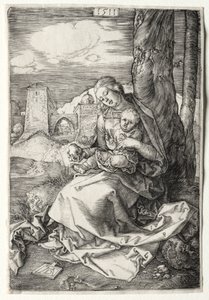 Die Jungfrau und das Kind mit der Birne von Albrecht Dürer