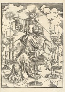 Die Vision der sieben Leuchter von Albrecht Dürer