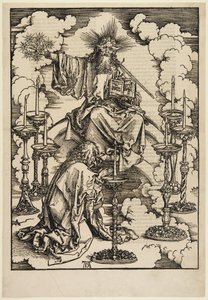 Die Vision der sieben Leuchter von Albrecht Dürer