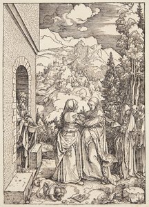 Die Heimsuchung von Albrecht Dürer