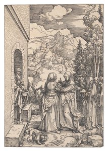 Die Heimsuchung, 1503 von Albrecht Dürer