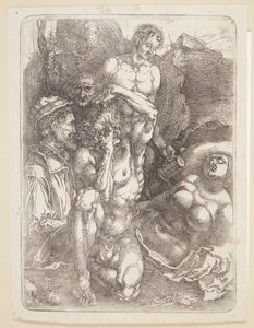 Der verzweifelte Mann von Albrecht Dürer