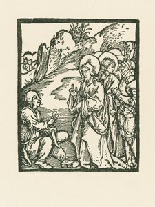 Christus heilt einen Aussätzigen