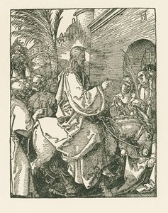 Einzug Christi in Jerusalem von Albrecht Dürer or Duerer