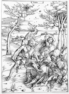 Herkules tötet die Molioniden, um 1496/98 von Albrecht Dürer or Duerer