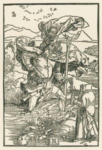 Heiliger Christophorus, um 1503-04 von Albrecht Dürer or Duerer