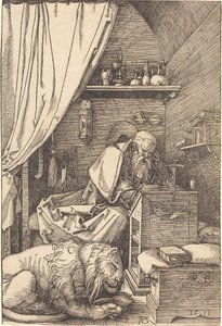 Heiliger Hieronymus in seiner Zelle von Albrecht Dürer
