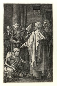 St. Peter und St. Johannes heilen die Krüppel am Tempeltor