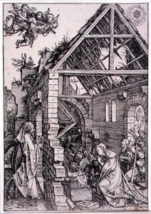 Die Anbetung der Hirten von Albrecht Dürer