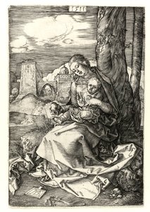 Die Madonna mit der Birne von Albrecht Dürer