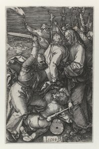 Die Verhaftung Christi, 1508 von Albrecht Dürer