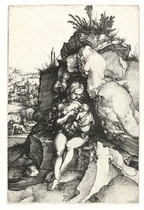 Die Buße des heiligen Johannes Chrysostomus, 1496 von Albrecht Dürer