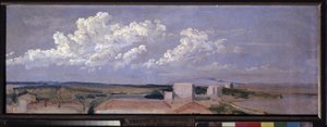 Wolken über der Meeresküste von Aleksandr Andreevich Ivanov