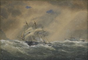 Die Dampffregatte Svetlana, 1878