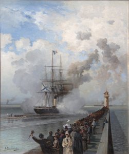 Russischer Schraubenkreuzer Razboynik, 1888