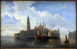 Ansicht von Venedig von Aleksei Petrovich Bogolyubov