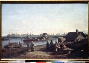 Ansicht der Stadt Kasan an der Wolga in Russland