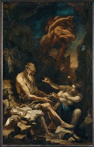 Die Versuchung des heiligen Antonius des Großen von Alessandro (style of) Magnasco
