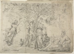 Eine Allegorie von Bologna von Alessandro Algardi
