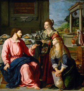 Christus im Hause von Martha und Maria