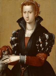 Porträt von Eleonora da Toledo von Alessandro Allori